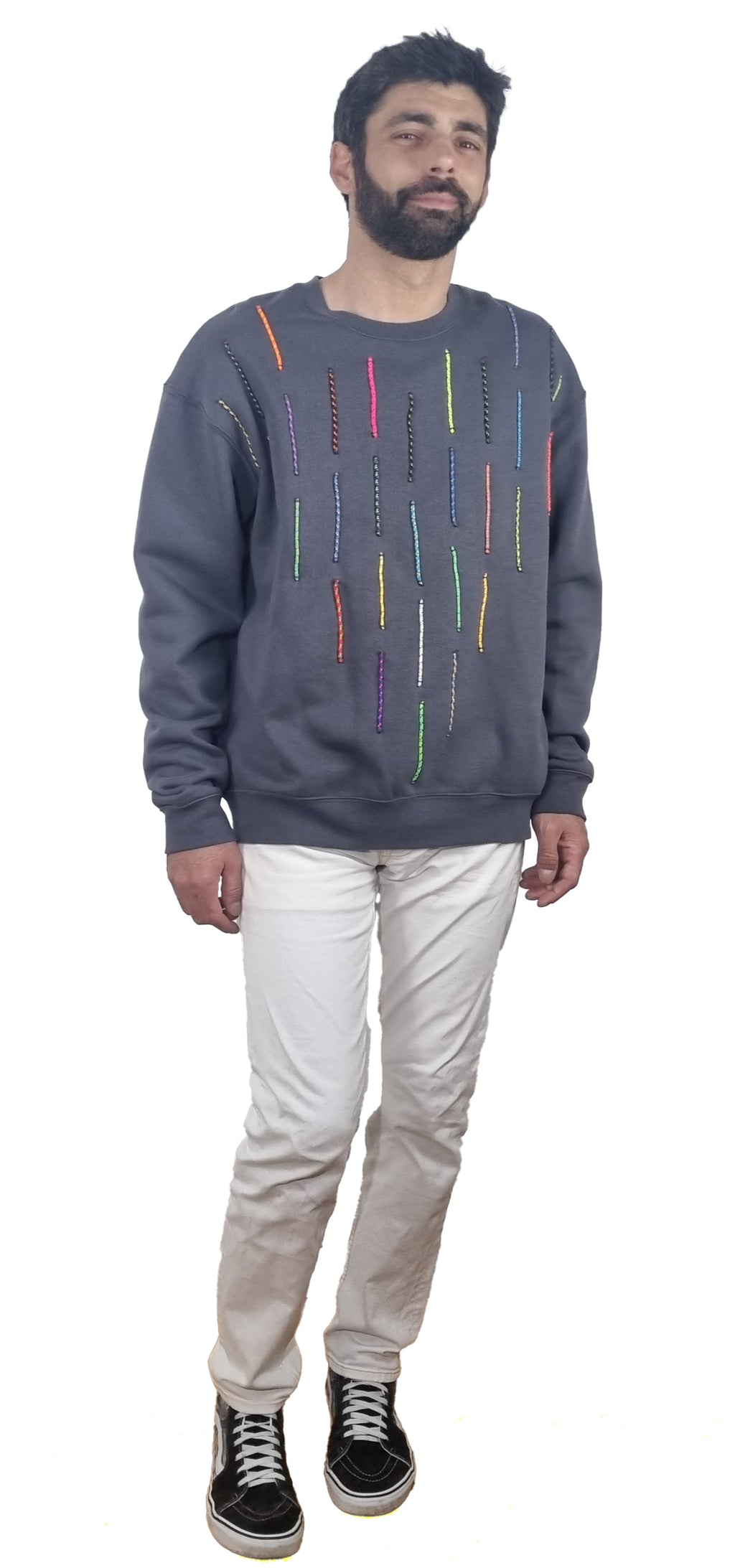 Sweatshirt cinzento escuro