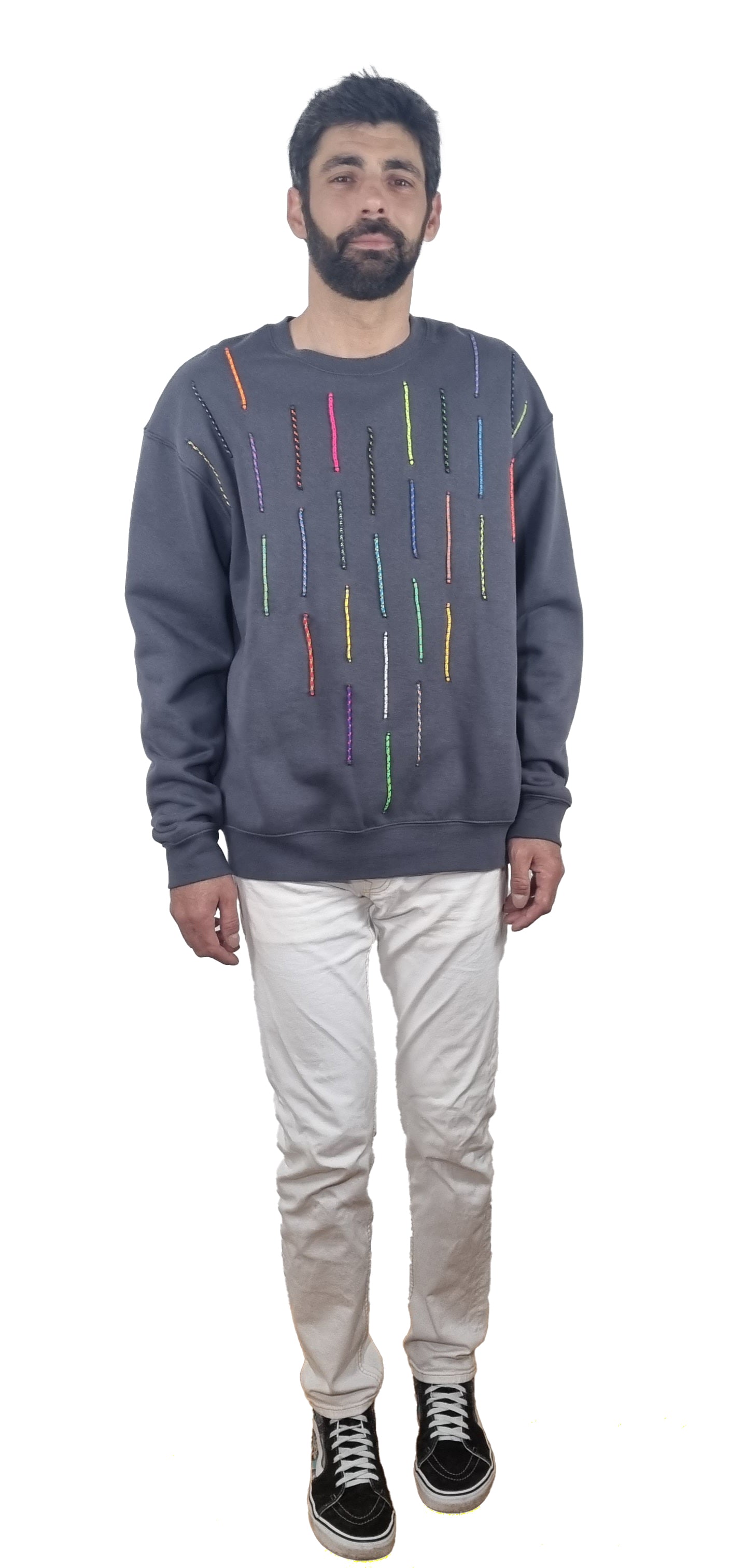 Sweatshirt cinzento escuro