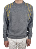 Sweatshirt cinzento escuro mesclado