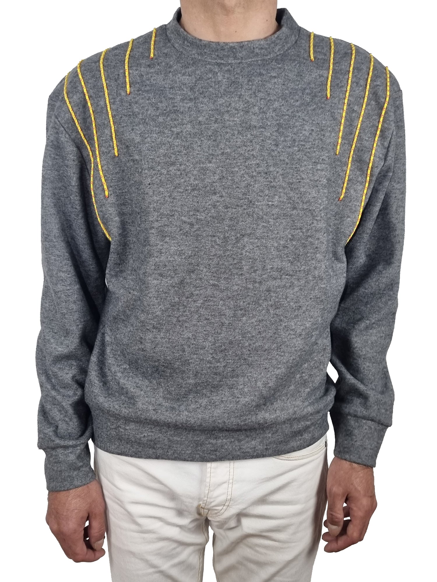 Sweatshirt cinzento escuro mesclado
