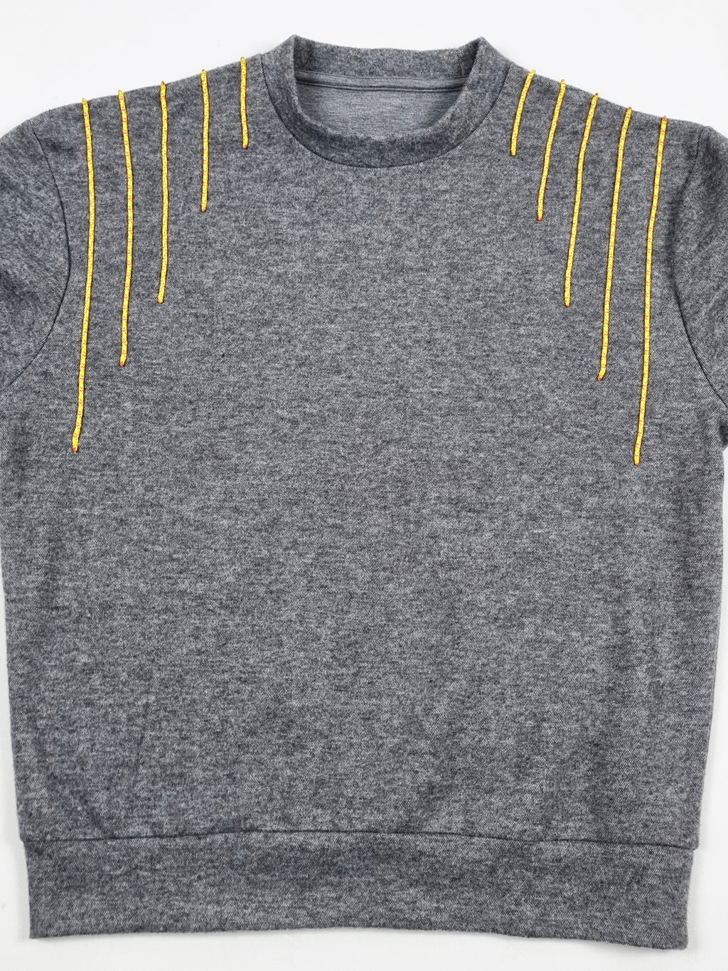 Sweatshirt cinzento escuro mesclado