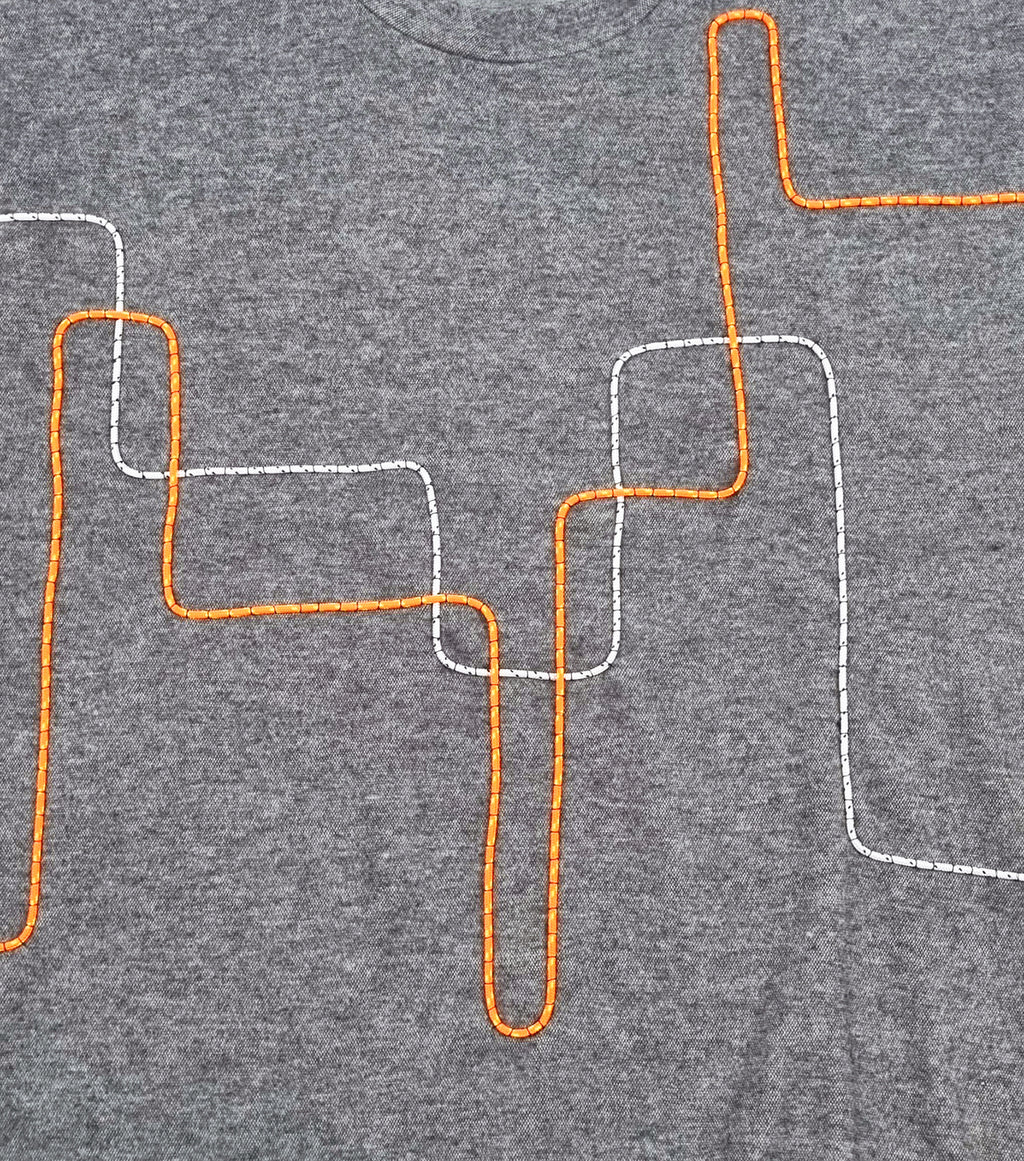 Sweatshirt cinzento escuro mesclado