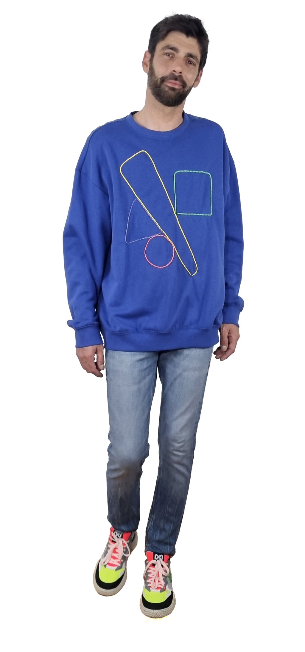 Sweatshirt azul