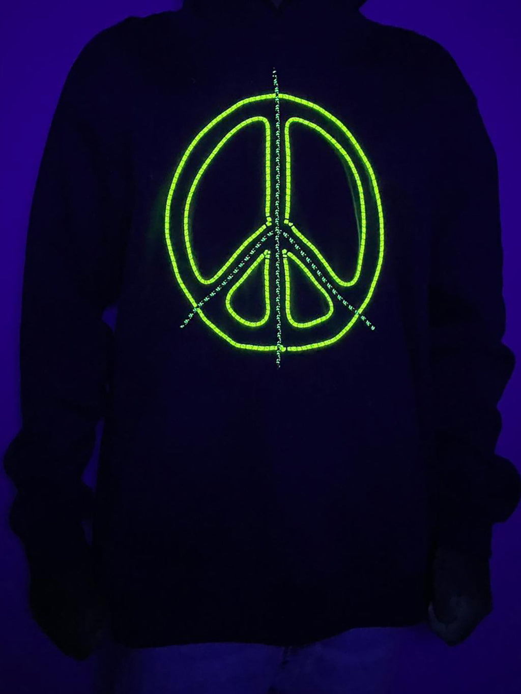 Green Hooded Sweatshirt