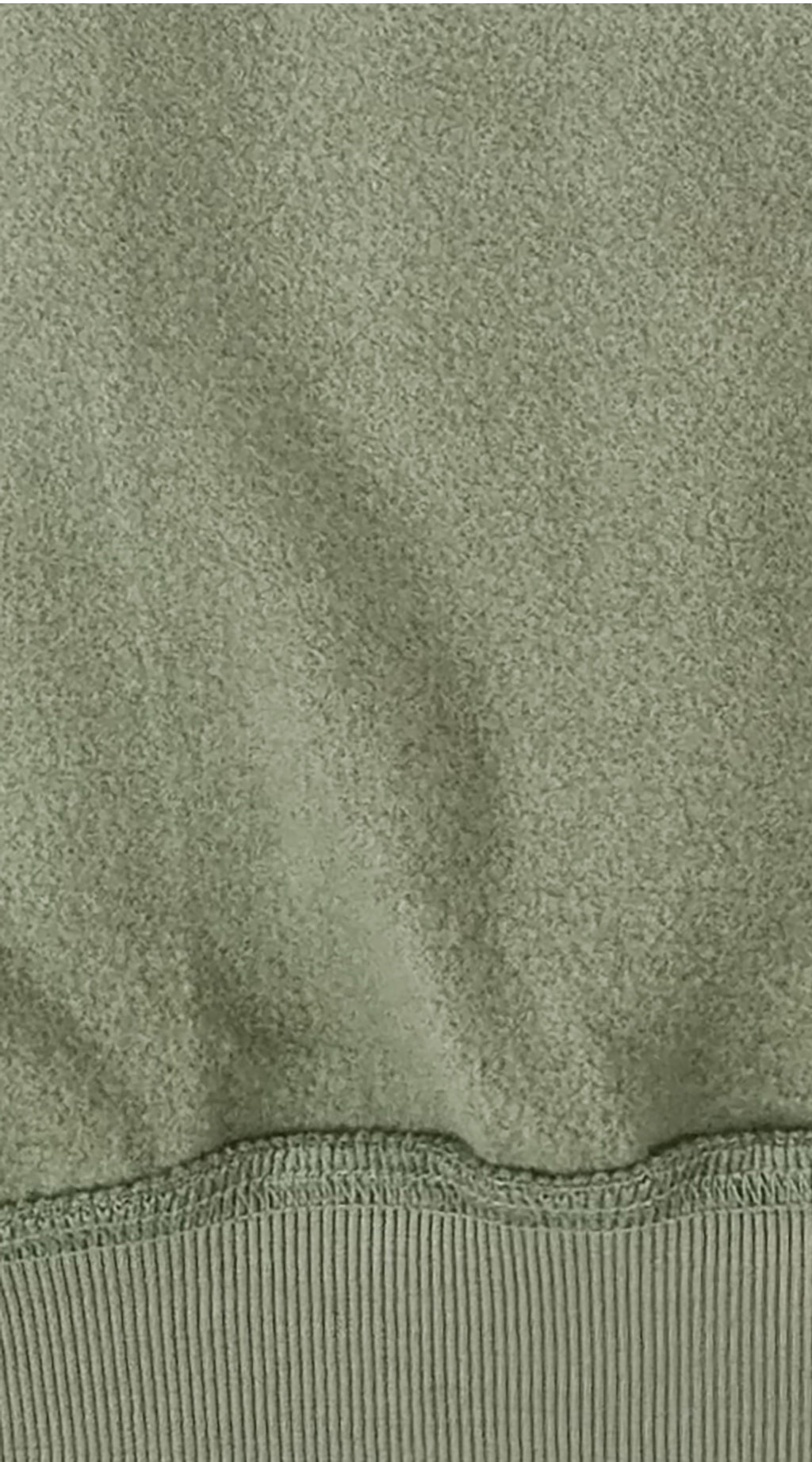 Sweatshirt com capuz verde seco claro