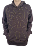 Brown Hooded Sweatshirt