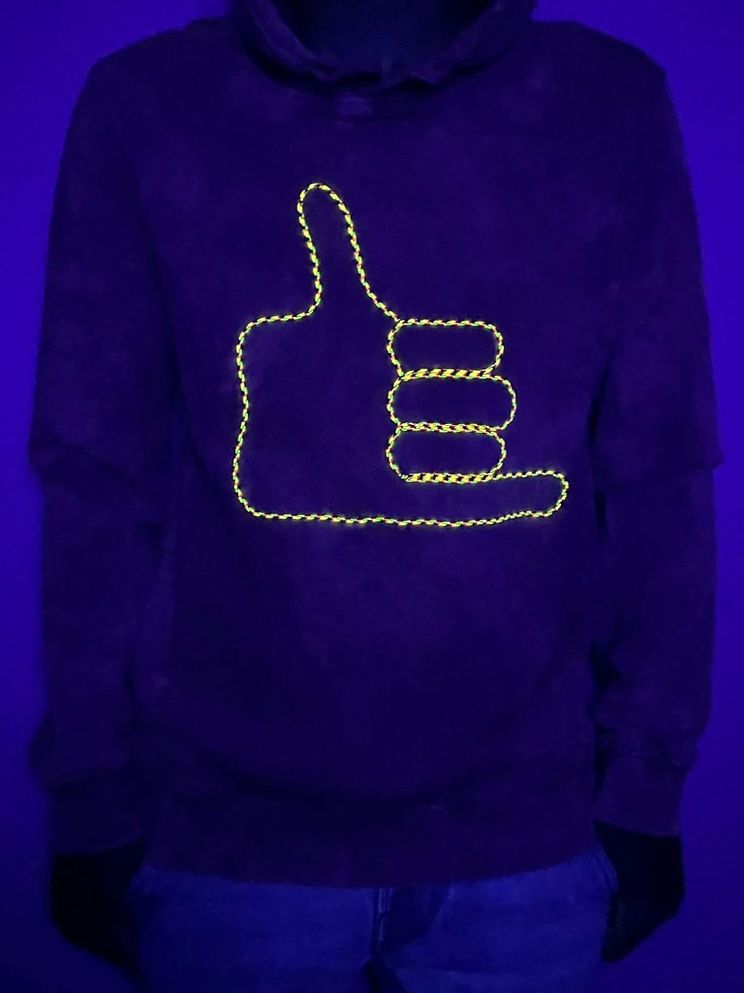 Beige Hooded Sweatshirt