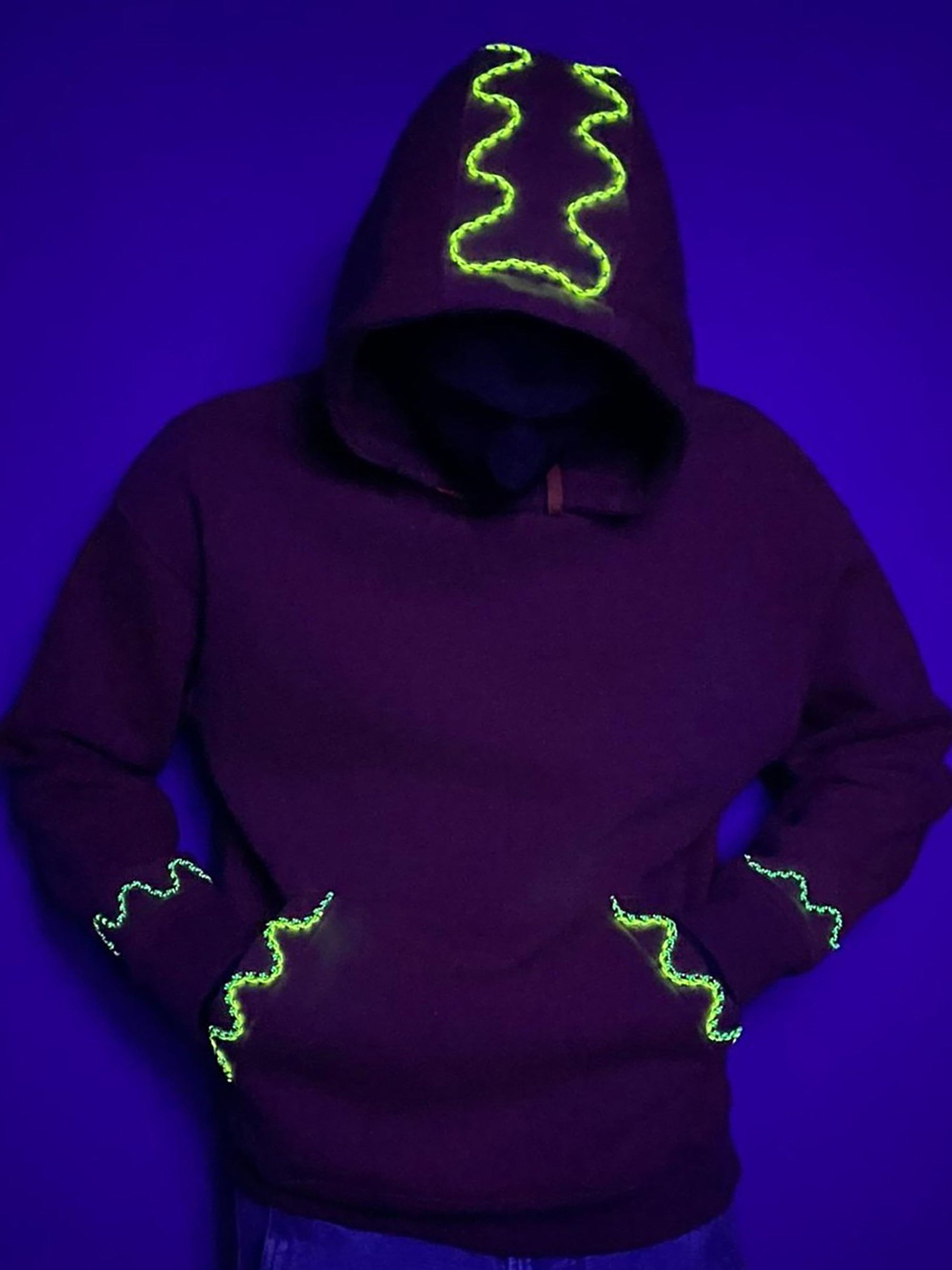 Sweatshirt com capuz bege amarelado