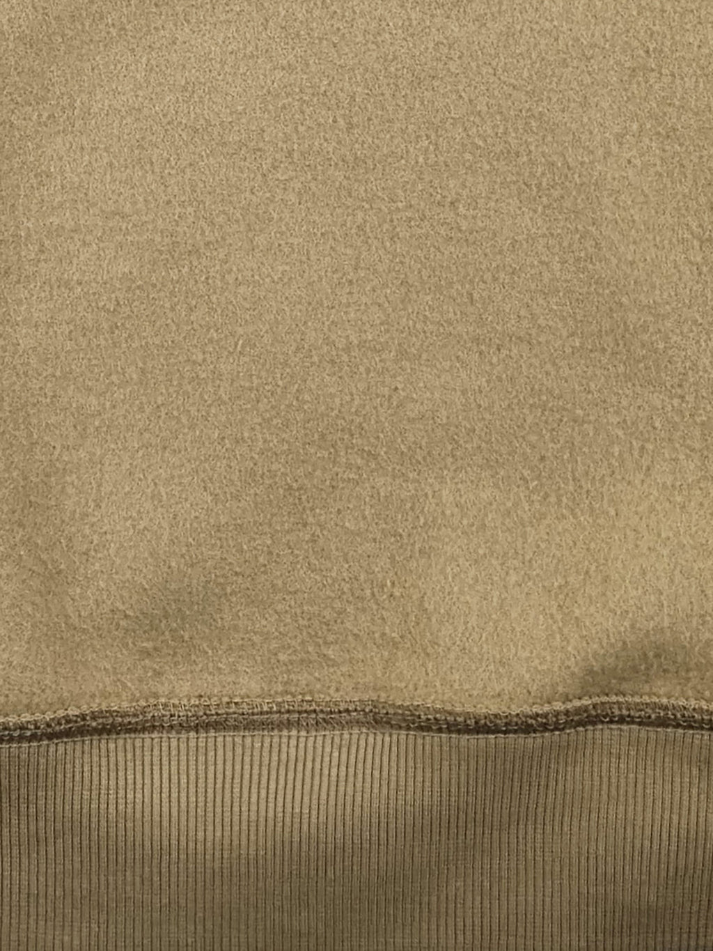 Sweatshirt com capuz bege amarelado