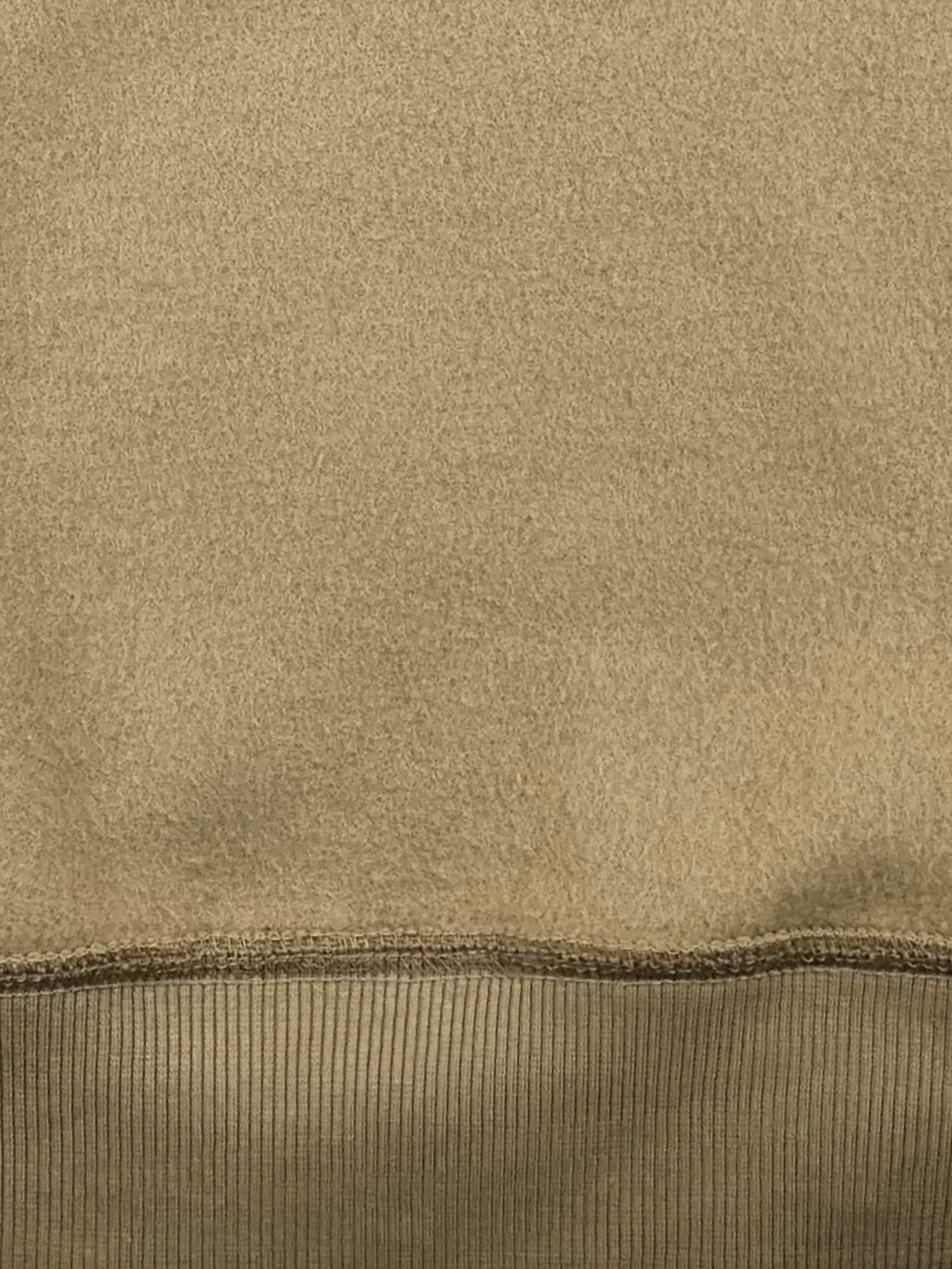 Sweatshirt com capuz bege amarelado