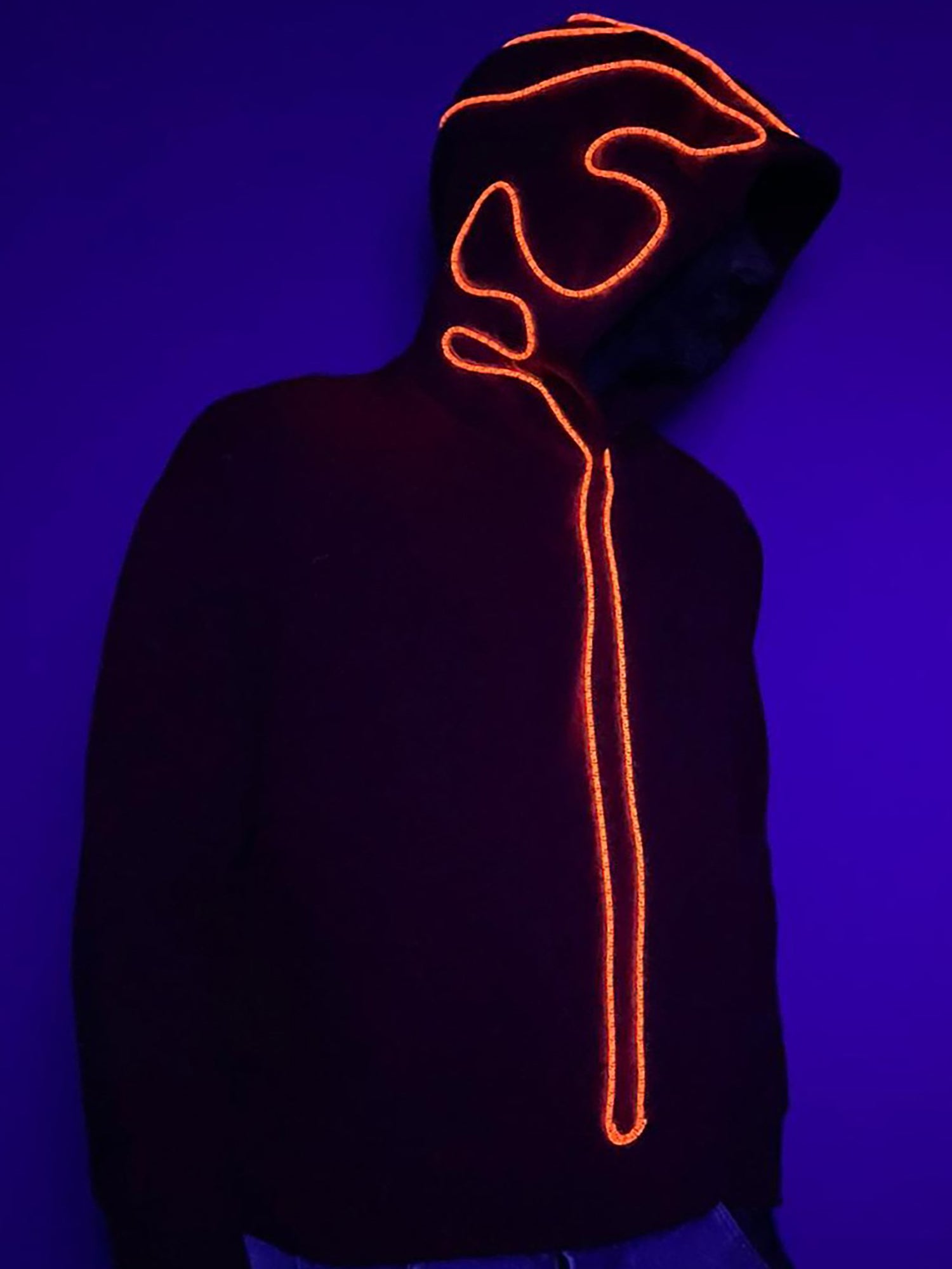 Sweatshirt com capuz tijolo