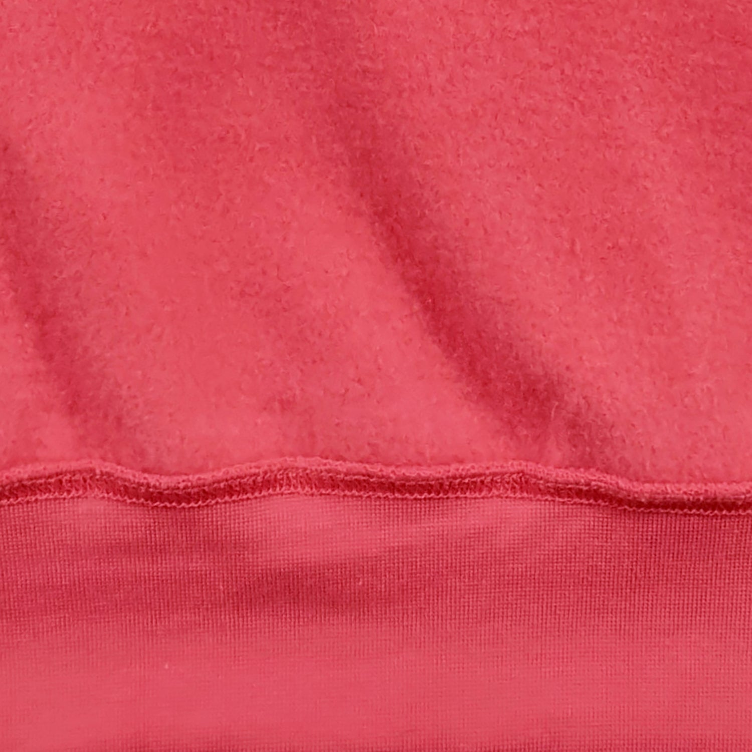 Sweatshirt com capuz vermelho coral