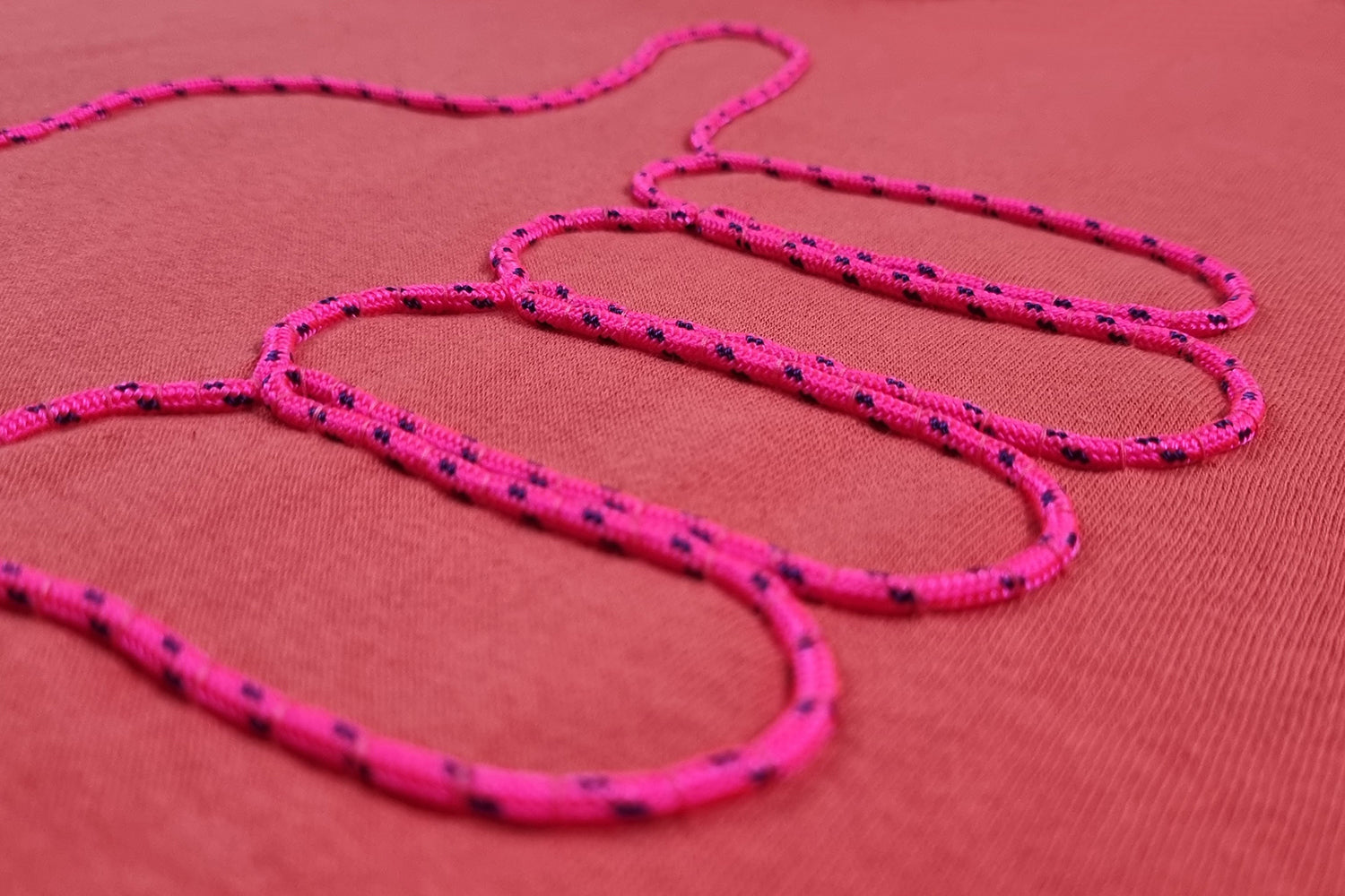 Coral red Hooded Sweatshirt