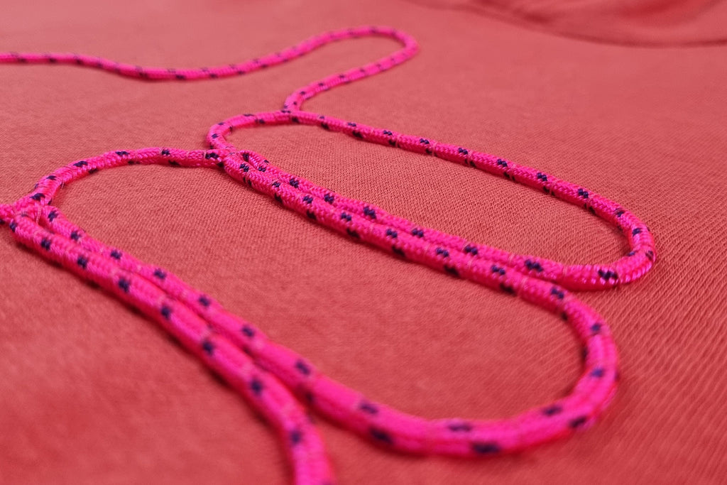 Coral red Hooded Sweatshirt