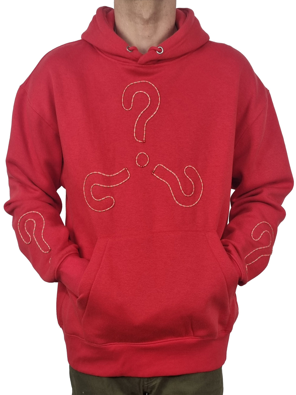 Red Hooded Sweatshirt