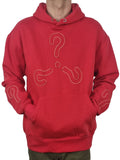 Red Hooded Sweatshirt