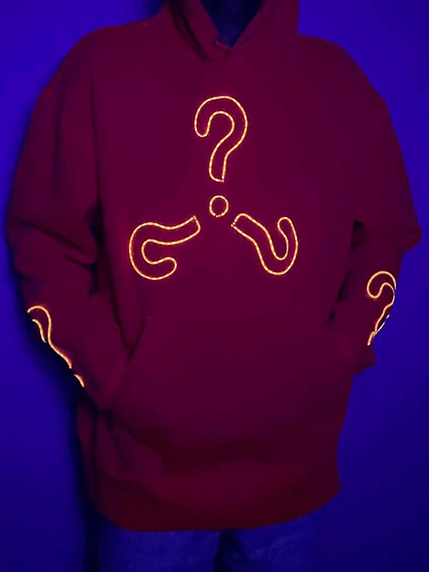 Red Hooded Sweatshirt