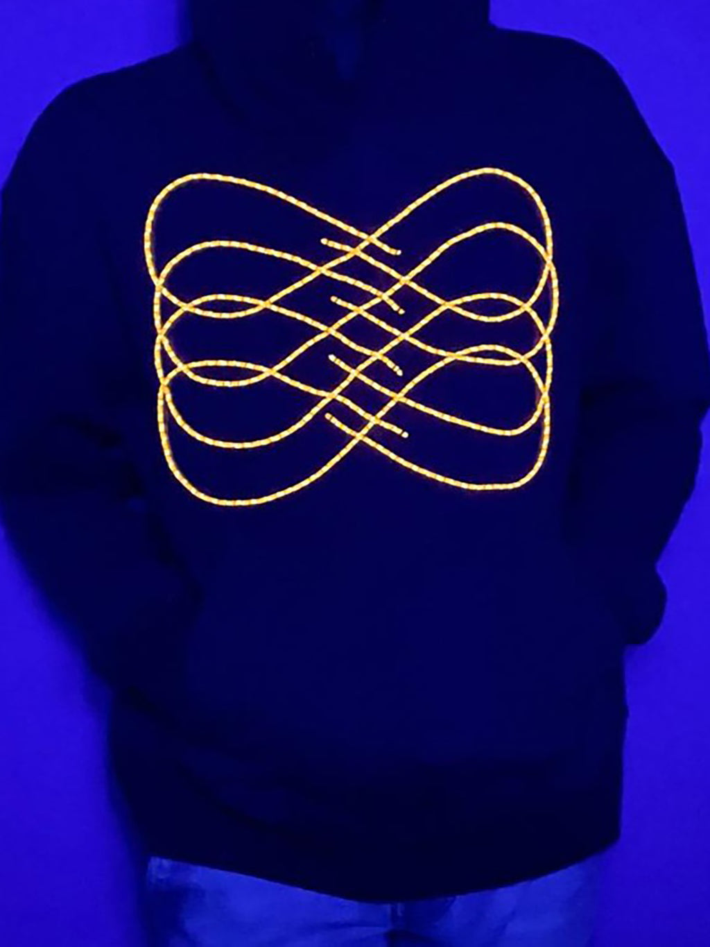 Purple Hooded Sweatshirt