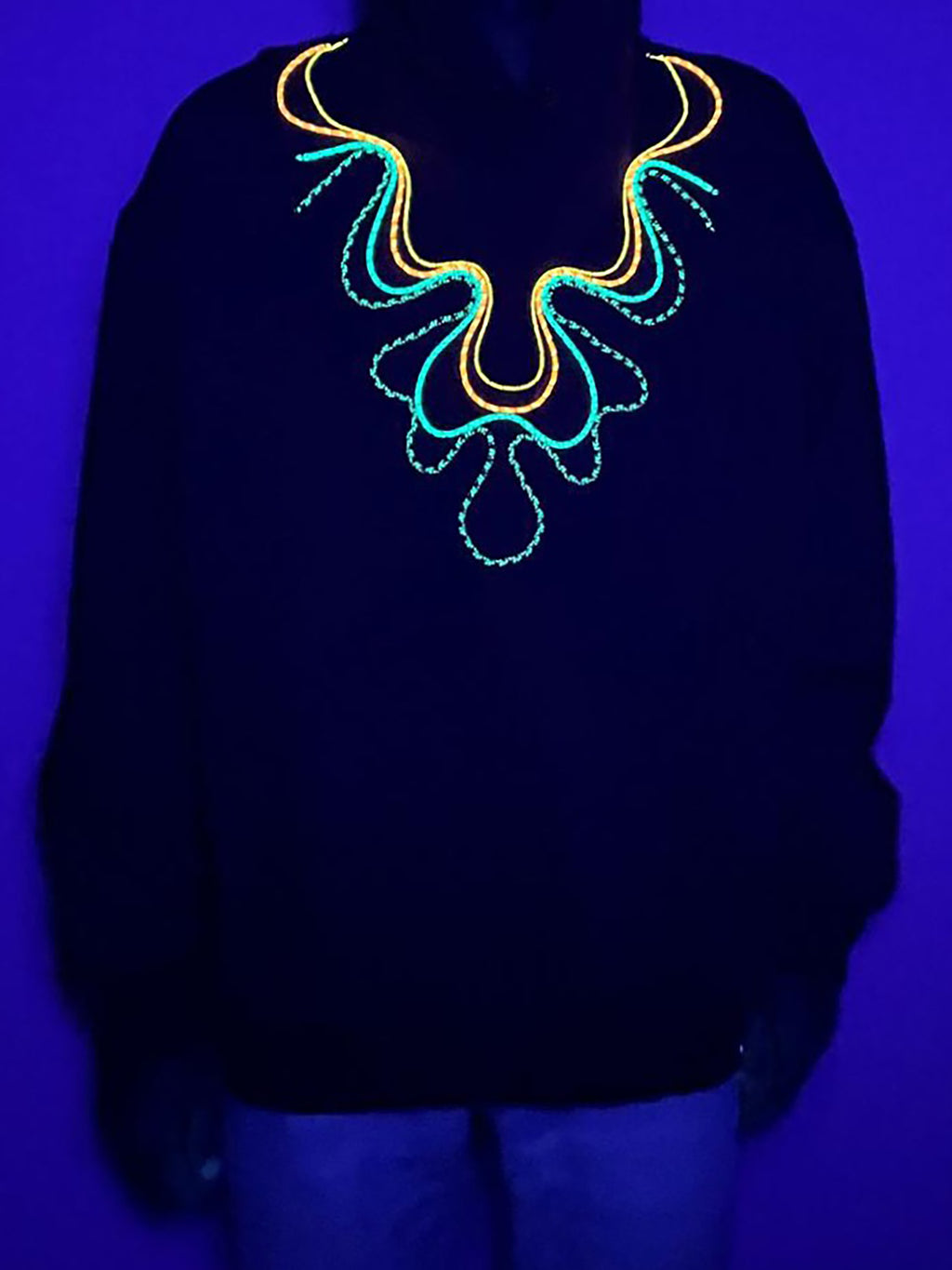 Sweatshirt com capuz roxo seco