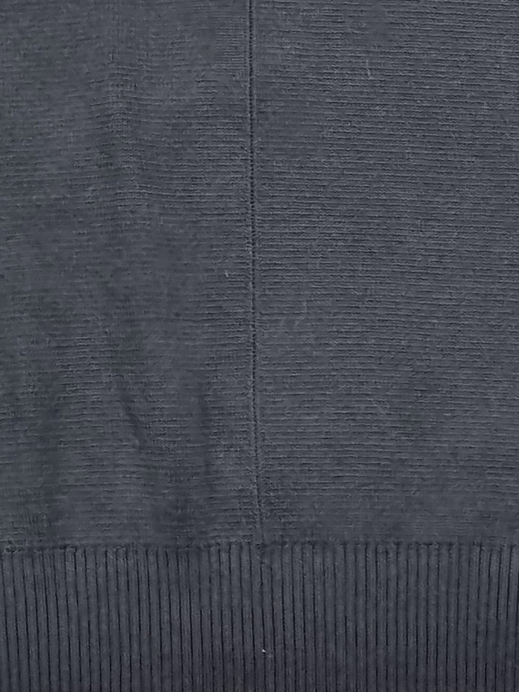 Gray and purple Sweatshirt with collar and front zipper