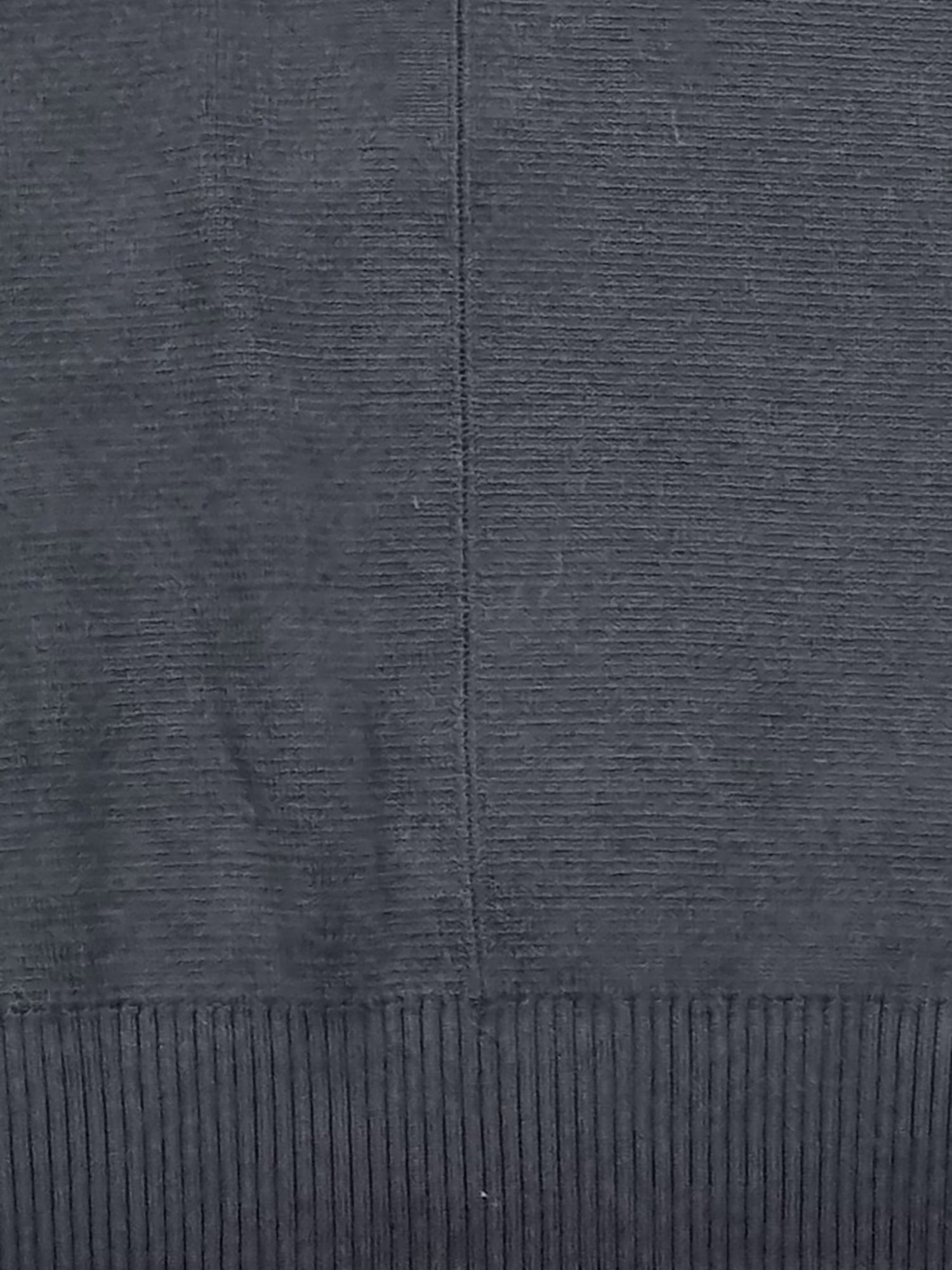 Gray and purple Sweatshirt with collar and front zipper