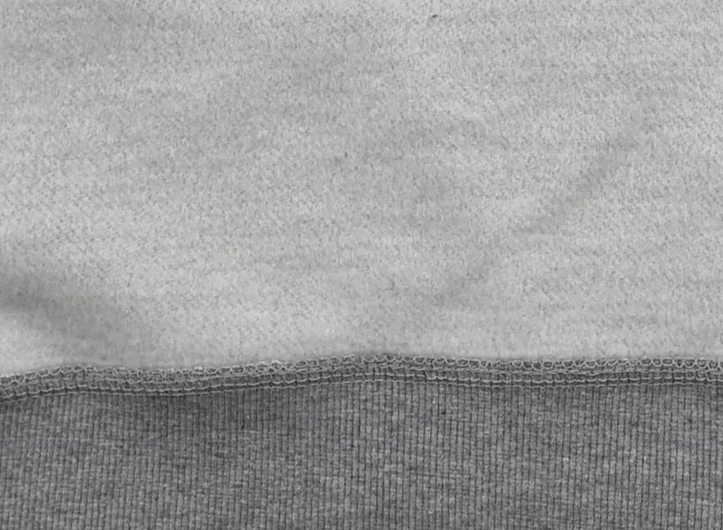 Sweatshirt com capuz cinzento mesclado