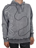 Faded gray Hooded Sweatshirt