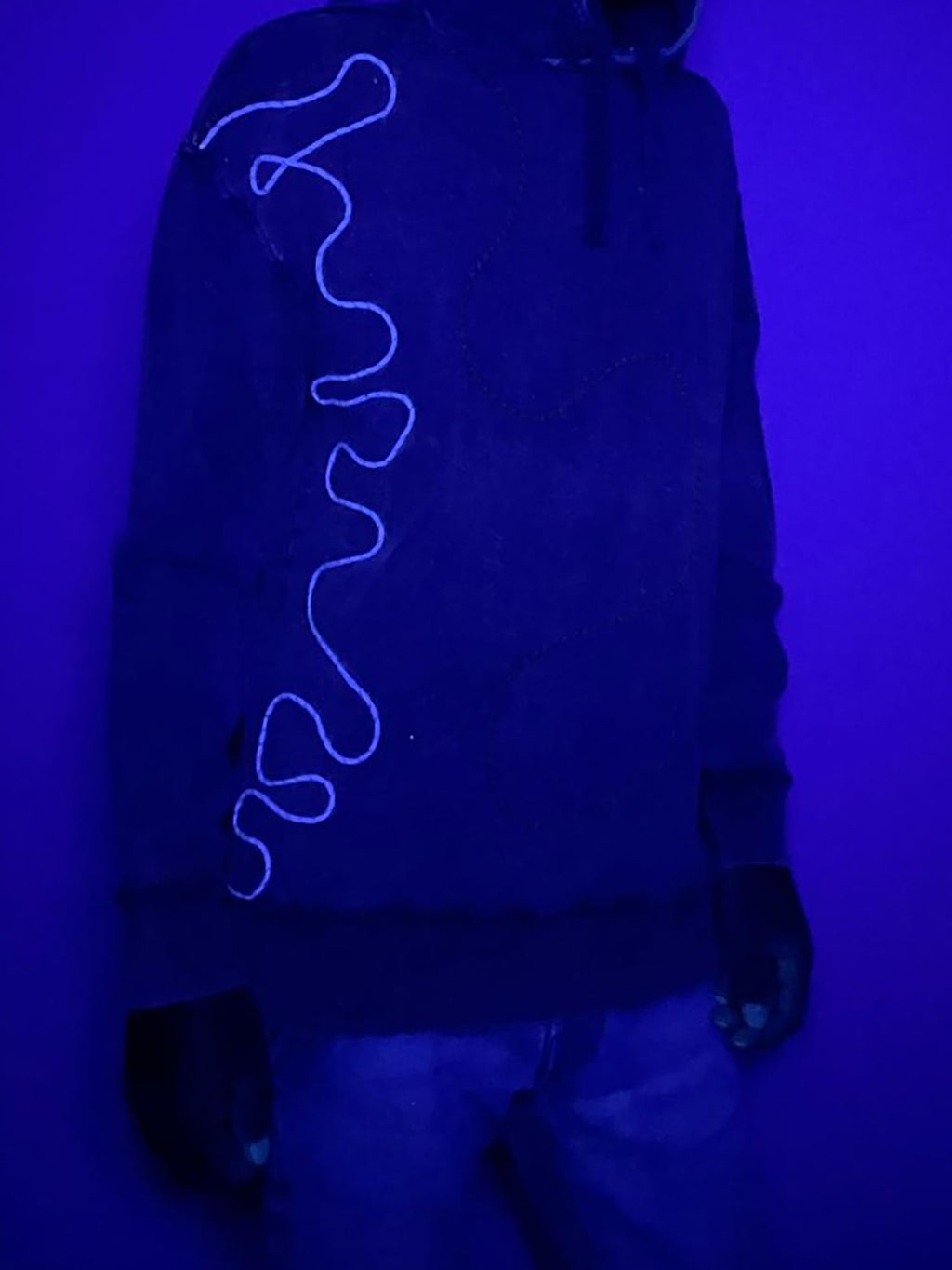 Faded gray Hooded Sweatshirt