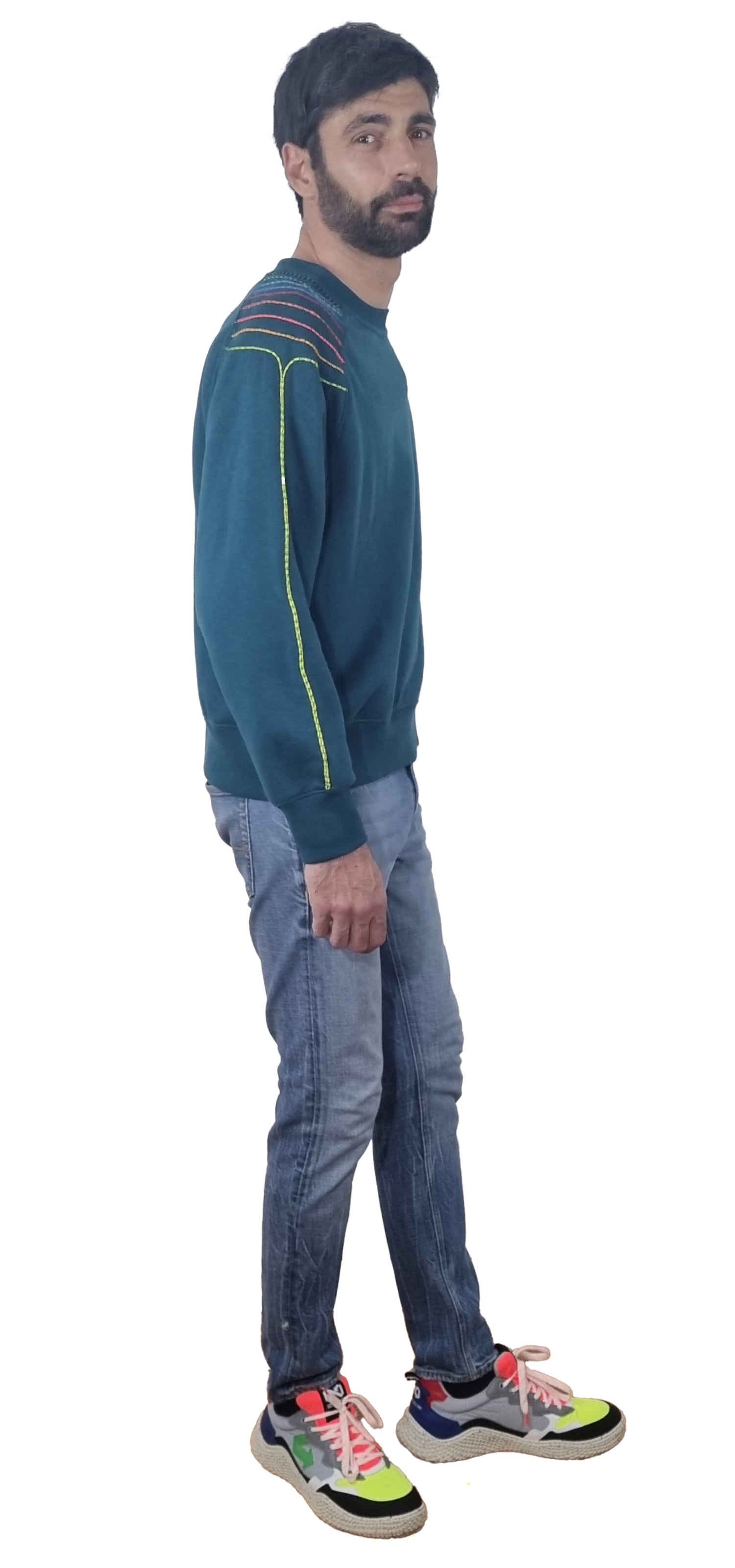 Green Sweatshirt 