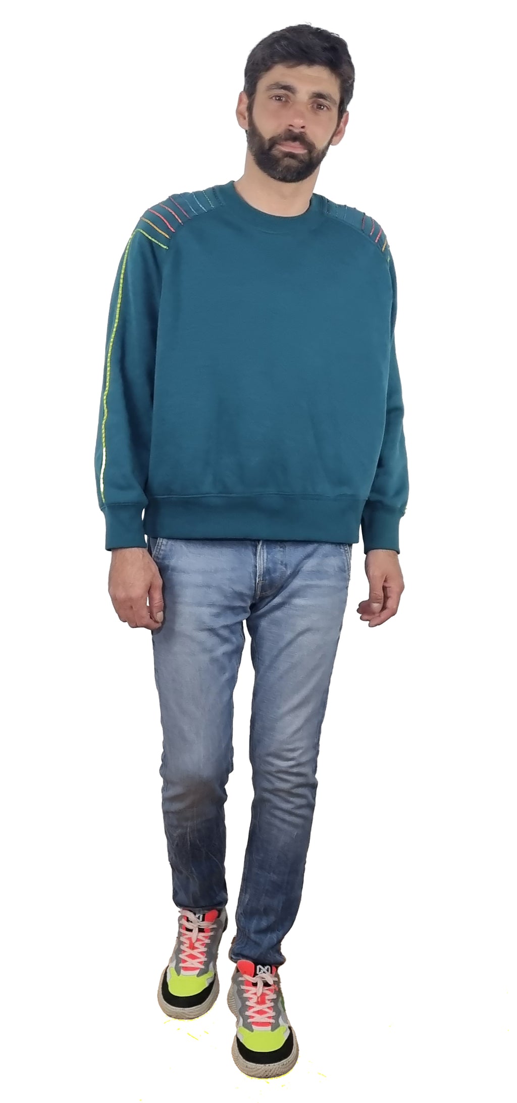 Sweatshirt verde